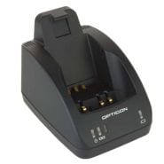Opticon CRD1006 Communications/Charging Cradle with Spare Battery Charging Slot / USB/RS232 Interfaces (incl USB/RS232 Cables) (requires PSU)
