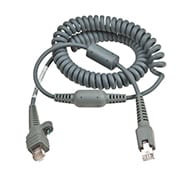 Honeywell CBL, WAND, 10PIN, 6.5ft COIL, SR61T (For use with 242x, 246x, 248x Honeywell handheld terminals)