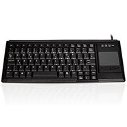 Ceratech KYBD BLACK USB WITH 62.5x46 5MM TOUCHPAD