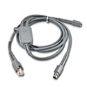 Honeywell PS/2 Wedge Cable / 6pin Mini-Din M-F / 2.8m (9.2') / Coiled
