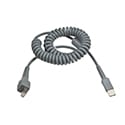 Honeywell USB Cable / Black / 2.9m (9.5') 12V Locking Host Power / Coiled