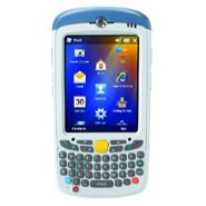 Zebra MC55X Handheld Mobile Rugged Healthcare White Computer [ROW] [512MB/2GB] / Win Emb HH6.5 / SE4710 1D/2D Imager / WLAN 802.11a/b/g/n / QWERTY K/B (incl Battery [3600mAh])