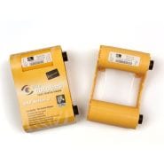 Zebra Card TrueColours ix Series Ribbon Cartridge / Gold Mono [1000 Prints Per Roll]